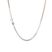 Chopin Chain Long Sweater Chain Bare Chain Woven Chain Silver Necklace