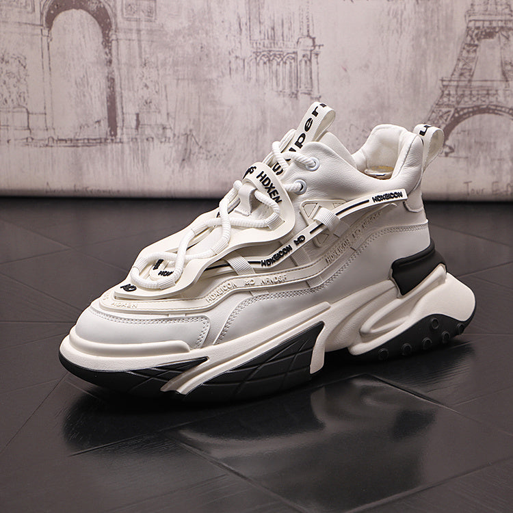 Korean Version Of The Personality Lace-up Old Man Shoes