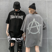 Hot Rhinestone Short Sleeve T-Shirt Men
