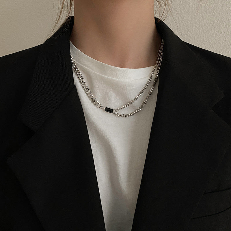 Simple Accessories Clavicle Chain Man