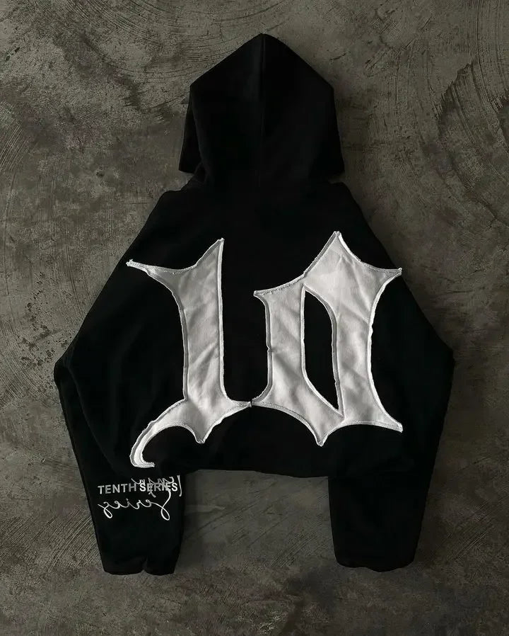 Cotton Retro Hoodie