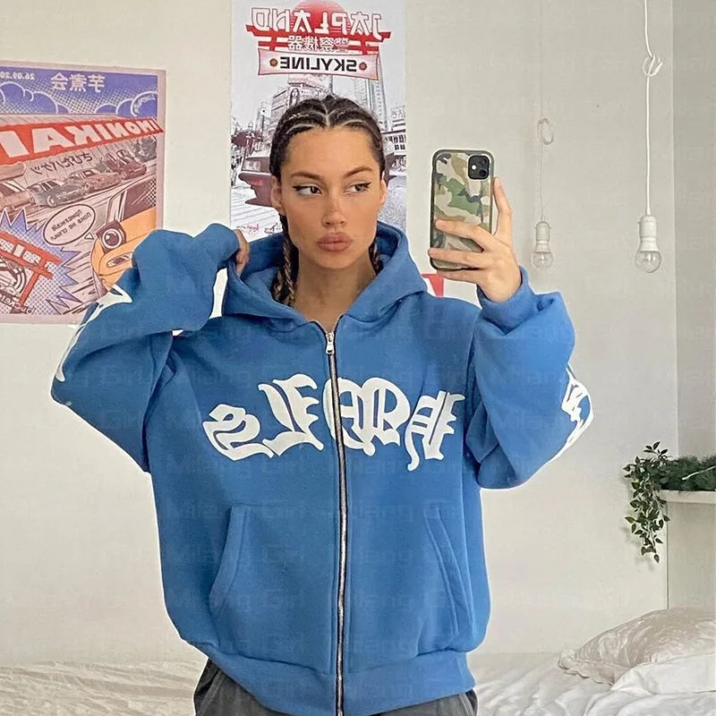 Snowflake HighEnd Zipup Hoodie