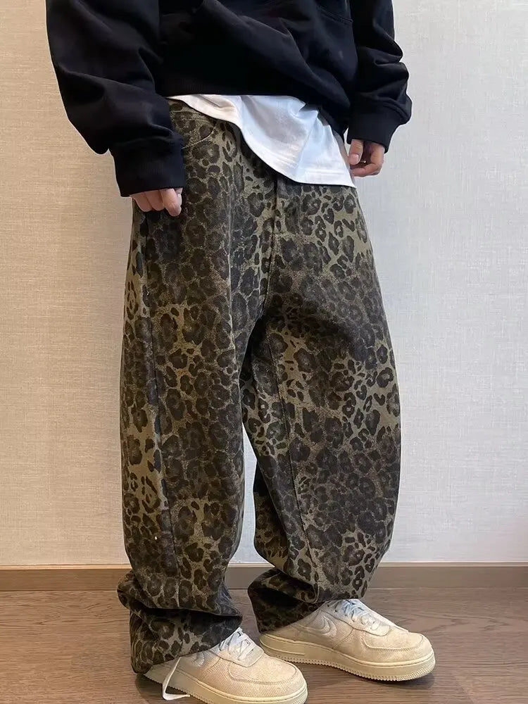 StreetWild Leopard JeanPants