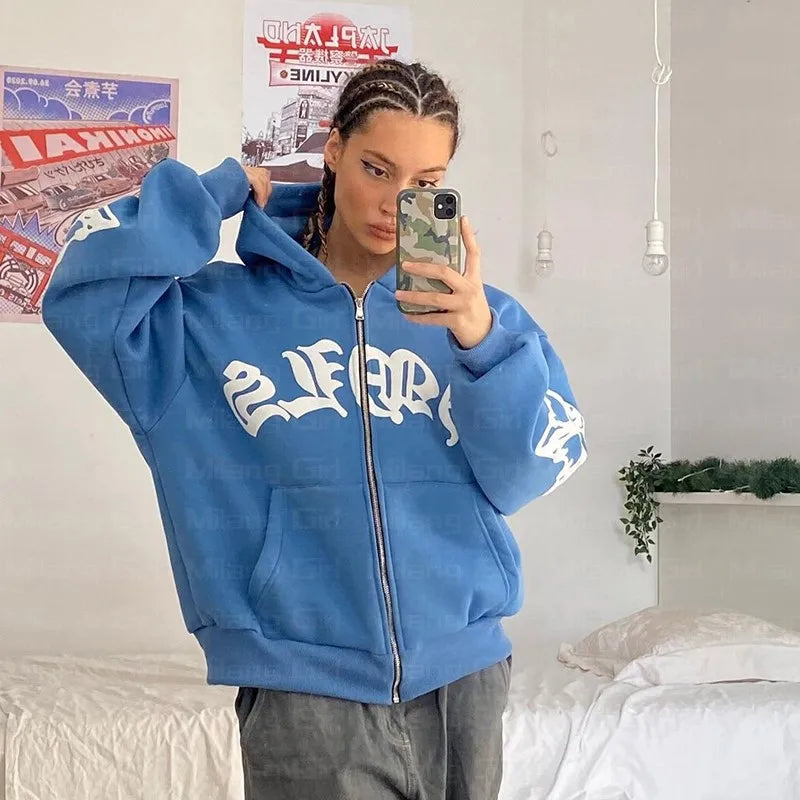 Snowflake HighEnd Zipup Hoodie
