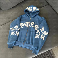 Snowflake HighEnd Zipup Hoodie
