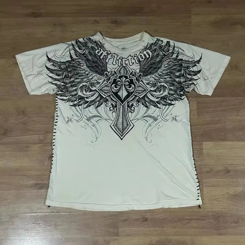 Retro Grunge Wings
