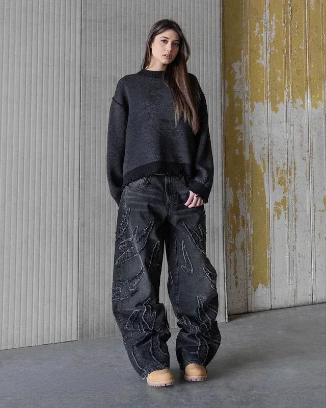 Y2K Retro WideLeg Pants