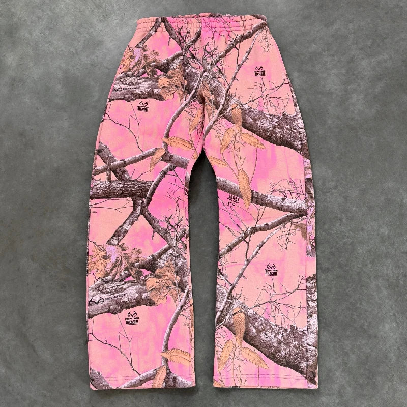Pink Camo Sweatpants