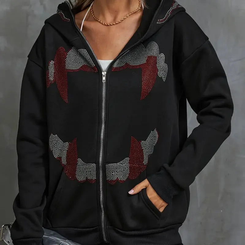 Brazil Letter Print Yellow Hoodie Women Y2k High Street Loose Sweatshirt Oversized Punk Pullover Fashion Harajuku Jacket Clothes