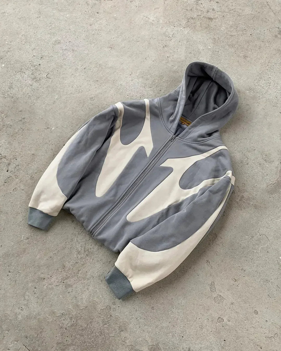 Y2k New Tops Harajuku Geometric Embroidery Splicing Gothic Youth Simple Daily Hoodies Women Sweatshirt Loose Pattern Casual Men