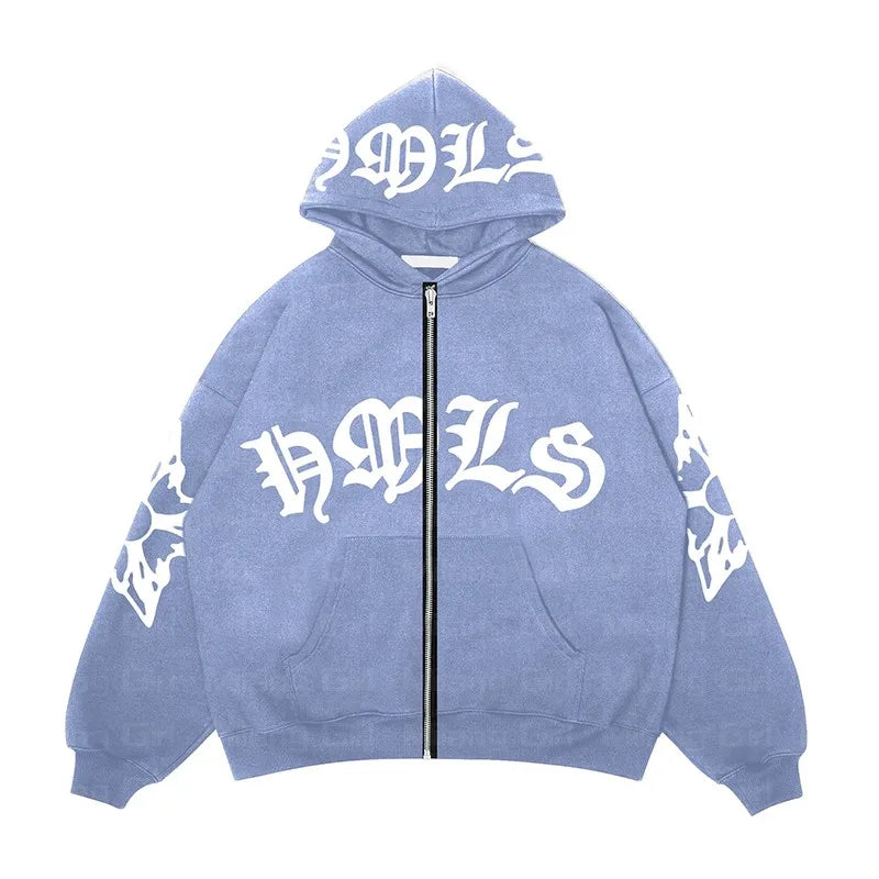 Snowflake HighEnd Zipup Hoodie