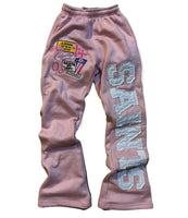 American Retro Letter Embroidered Sweatpants Women Men's 2025 New Jogging Casual Pants Goth Hip-hop Fashion Casual Straight Pant