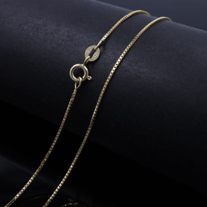 Silver Jewelry Box Single Chain S925 Silver Jewelry Box Chain With Chain