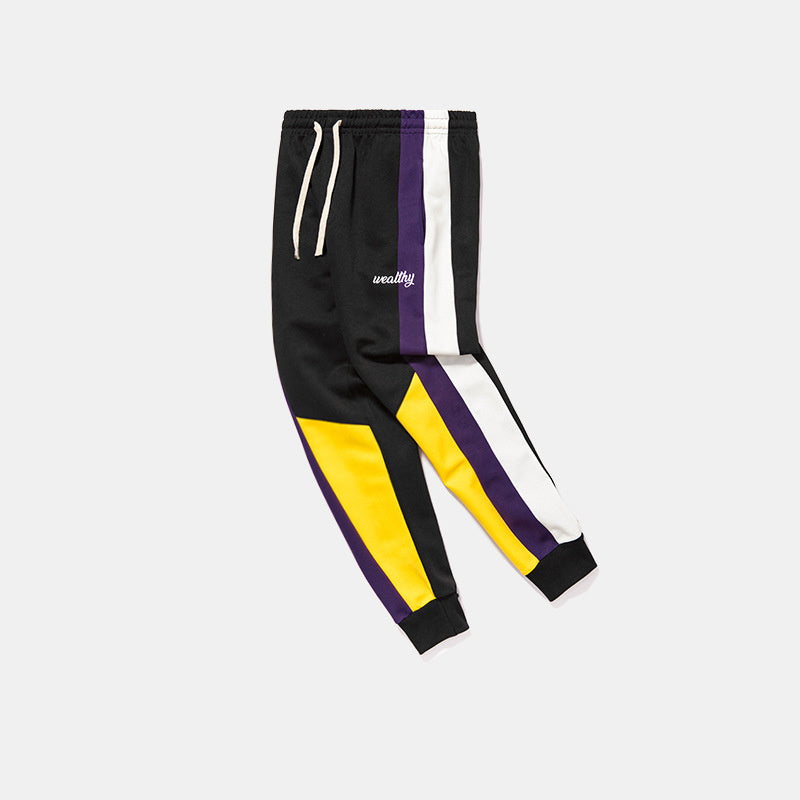 Retro track pants casual pants