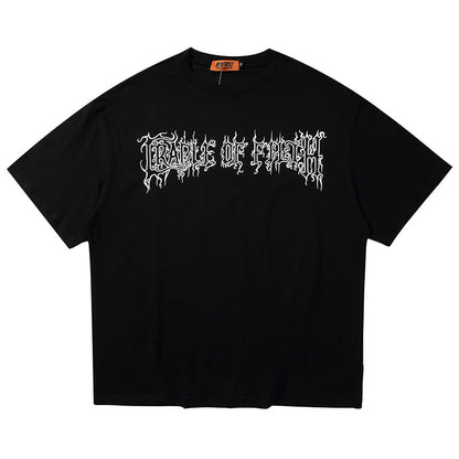 Hot Rhinestone Short Sleeve T-Shirt Men