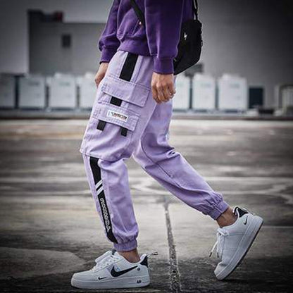 Cargo pants loose feet pants