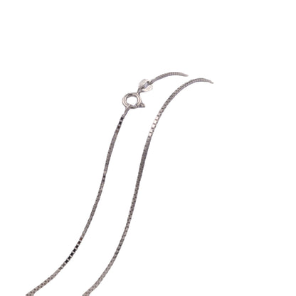 Silver Jewelry Box Single Chain S925 Silver Jewelry Box Chain With Chain
