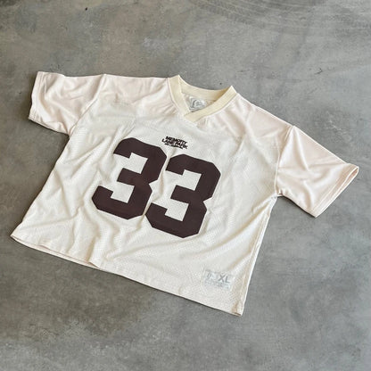 Y2K Mesh T Shirt Retro Numeral Foam Printing Streetwear Men Women Harajuku Casual Oversized Nylon Breathable Unisex Short Sleeve