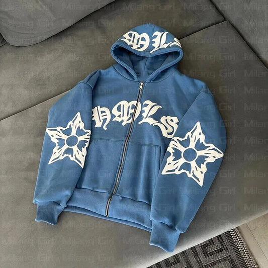 Snowflake HighEnd Zipup Hoodie
