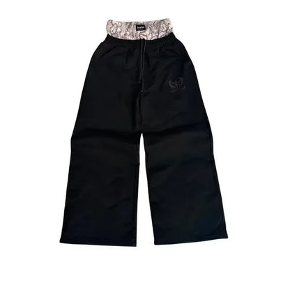 Y2k Fashion Stripes Pants New American Retro Hip Hop Men Women Jogger Drawstring Sweatpants Oversize Cargo Trousers Streetwear