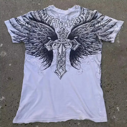 Retro Grunge Wings
