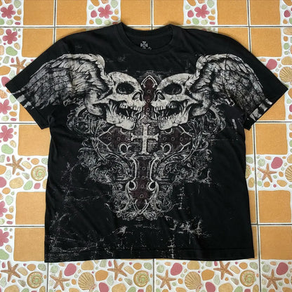 Retro Grunge Wings