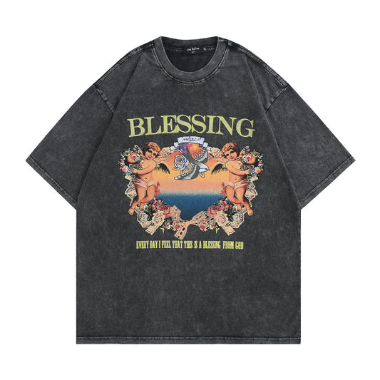 Printed Short-sleeved T-shirt