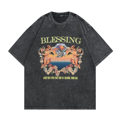 Printed Short-sleeved T-shirt